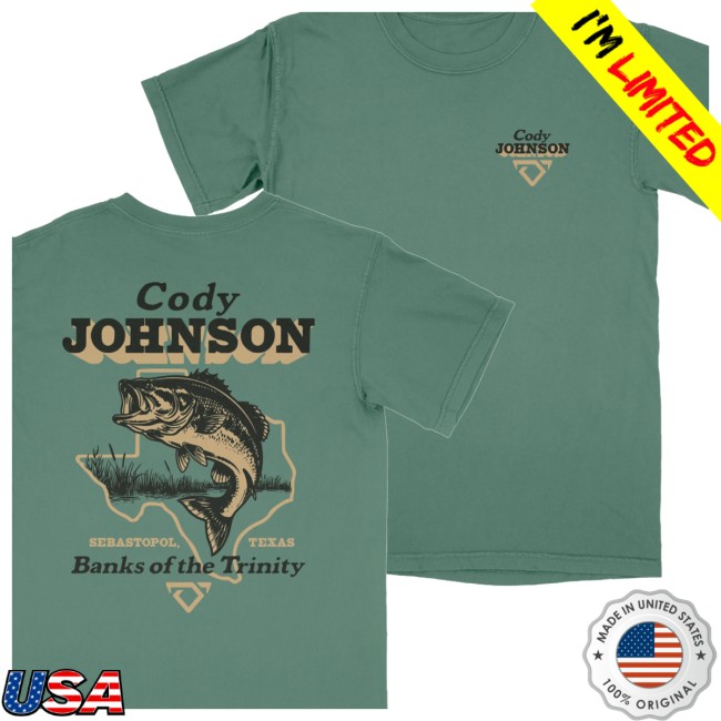 Cody Johnson Store Merch Light Green Bass Tee 4 Cody Johnson Store Merch Light Green Bass Tee