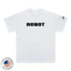Daft Punk Store Merch Human After All White Robot T-Shirt