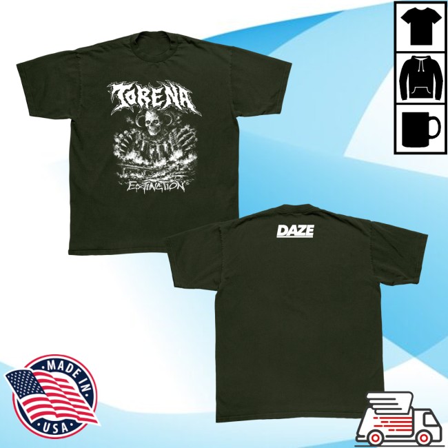 Daze Style Store Merch Torena Extinction Shirt 3 Daze Style Store Merch Torena - Extinction Shirt