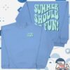 Drink Loverboy Store Merch Summer Should Be Fun Crew - Sky Blue