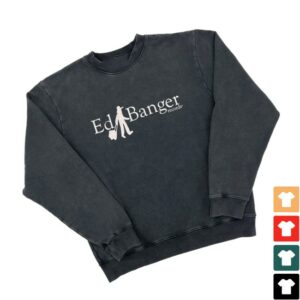 Ed Banger Store Merch Og Logo Black Crewneck