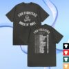 Foo Fighters Store Merch Rock N Roll Skeleton 2026 Tour Tee