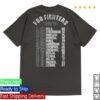 Foo Fighters Store Merch Rock N Roll Skeleton 2026 Tour Tee