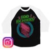 Foo Fighters Store Merch Skeleton Lineup Raglan
