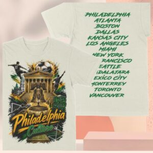 For The Culture Clothing Store Merch Philadelphia Culture World Cup T-Shirt