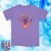 George Harrison Store Merch Living In The Material World Violet Hand T-Shirt
