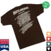 Inhaler Store Merch Brown North America Tour '24 Tee