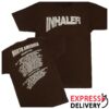 Inhaler Store Merch Brown North America Tour '24 Tee