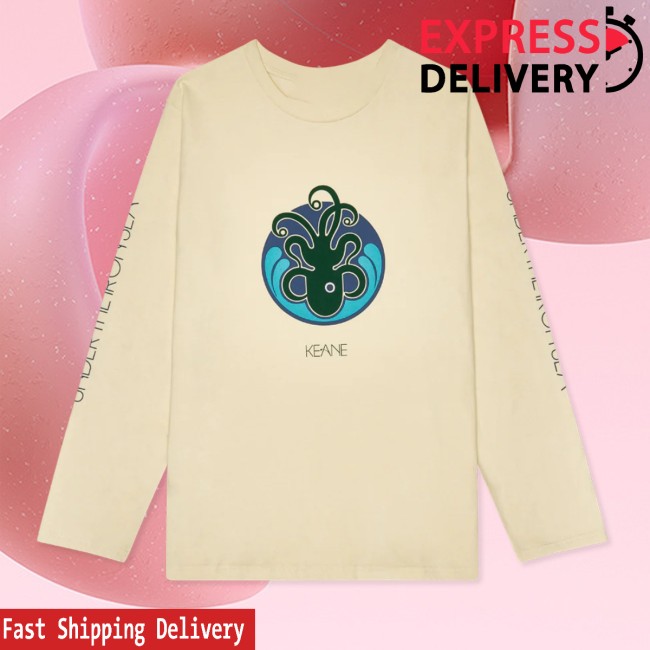 Keane Music Store Merch Octopus Long Sleeve T-Shirt 7 Keane Music Store Merch Octopus Long Sleeve T-Shirt