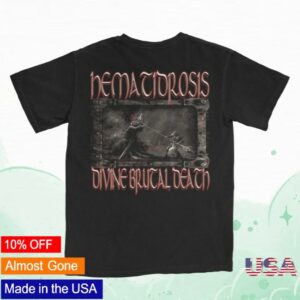 Night Shift Merch Store Hematidrosis - Succumbed To Holy Wounds T-Shirt