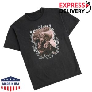Olivia Rodrigo Store Merch Floral Photo T-Shirt