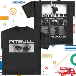 Pitbull Mt Store Merch I'm Back 2026 Tour T-Shirt