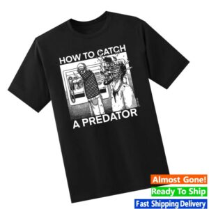 Punk With A Camera Store Merch How To Catch A Predator - Spade Shirt