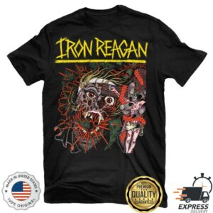Relapse Store Merch Iron Reagan Demonetization T-Shirt