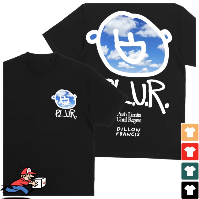 The Dillon Francis Store Merch P.L.U.R. Shirt 3 The Dillon Francis Store Merch P.L.U.R. Shirt