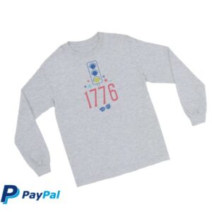 The Popcast Shop Store Merch 1776 Long Sleeve (Light)